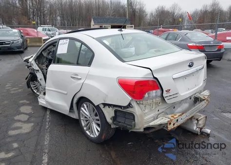 2012 Subaru Impreza 2.0I Limited from USA, damaged, VIN JF1GJAH63CH027828